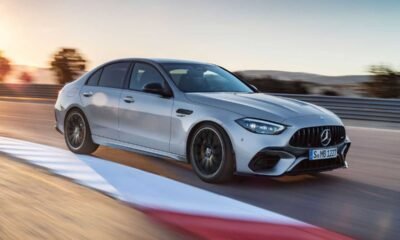 2024-mercedes-amg-c63-s-e-performance-exterior-front-quarter
