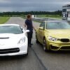 BMW M4 versus Corvette Stingray