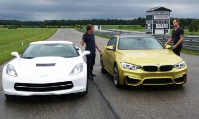 BMW M4 versus Corvette Stingray