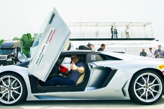 Lamborghini customer track day at Autobahn Raceway