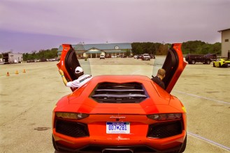 Lamborghini customer track day at Autobahn Raceway