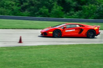 Lamborghini customer track day at Autobahn Raceway