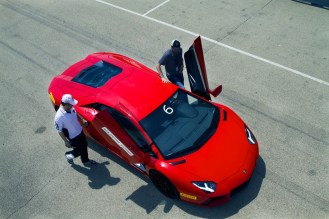 Lamborghini customer track day at Autobahn Raceway