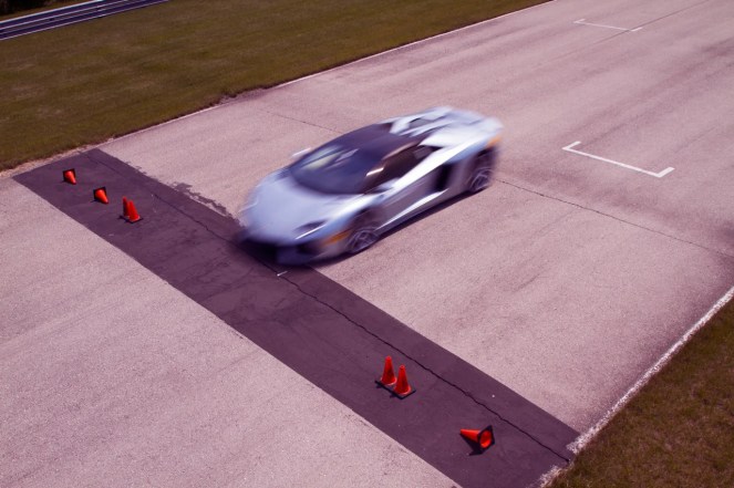 Lamborghini customer track day at Autobahn Raceway