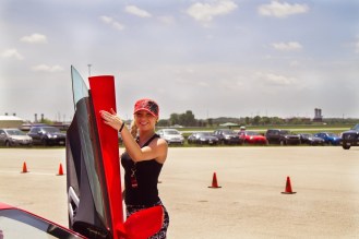Lamborghini customer track day at Autobahn Raceway
