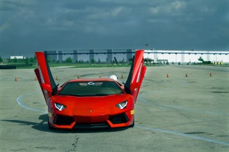 Lamborghini customer track day at Autobahn Raceway