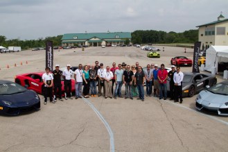 Lamborghini customer track day at Autobahn Raceway 2