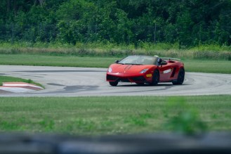 Lamborghini customer track day at Autobahn Raceway