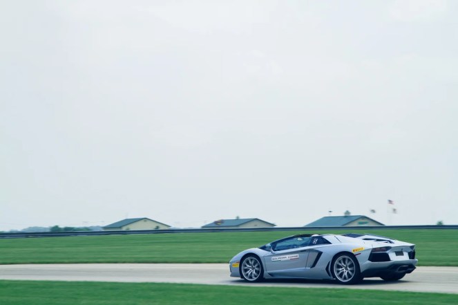 Lamborghini customer track day at Autobahn Raceway