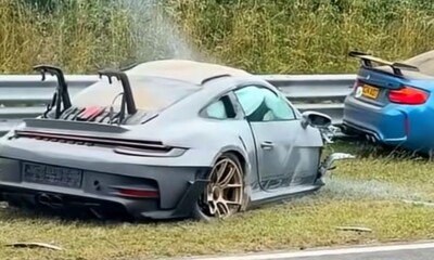 Porsche 911 GT3 RS M2 crash Nurburgring-1