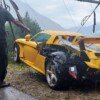 Porsche Carrera GT crash Austria-2