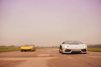 Lamborghini customer track day at Autobahn Raceway